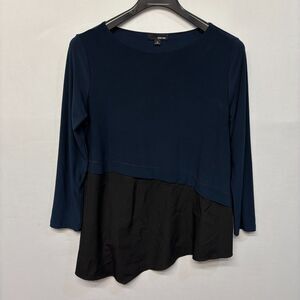 Sun Kim Women Long Sleeve Blouse Top Shirt Size Large C047 -10